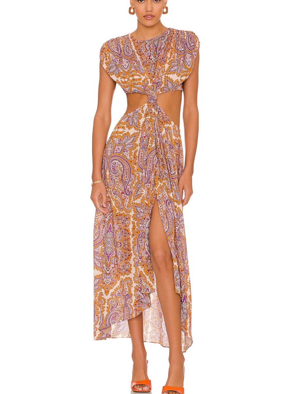 Lacademie Raquel Dress in Aria Multi Paisley
